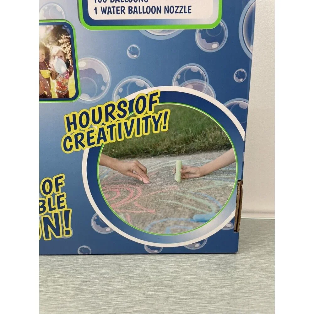 Maxx Bubbles Summer Fun Party Set 114 Pcs Jump Rope Bubble Blaster Balloons - Picture 7 of 11